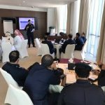 Delivering a specialized training to the senior officers at the Qatari Ministry of Interior