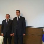 Meeting the Georgian deputy Prime Minister and Minister of Economy