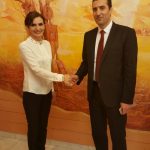 Meeting the Head of the Georgian Parliamentary Committee for International Affairs