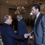 Presenting Felicitations to the Lebanese President on the occasion of Independence Day