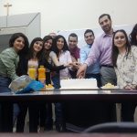 With my MBA students at Sagesse University